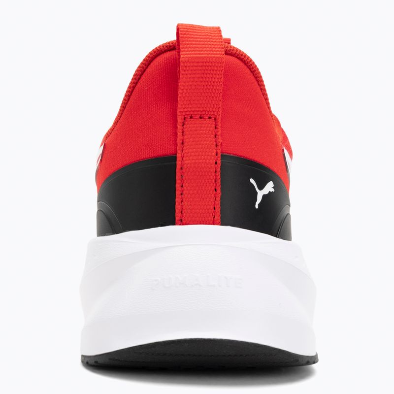 PUMA Flyer Lite 3 futócipő puma fekete/for all time piros 6
