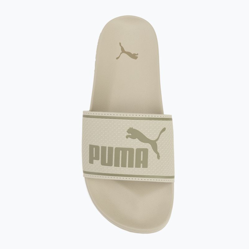 PUMA Leadcat 2.0 sivatagi por/bársony moha flip-flopok 5