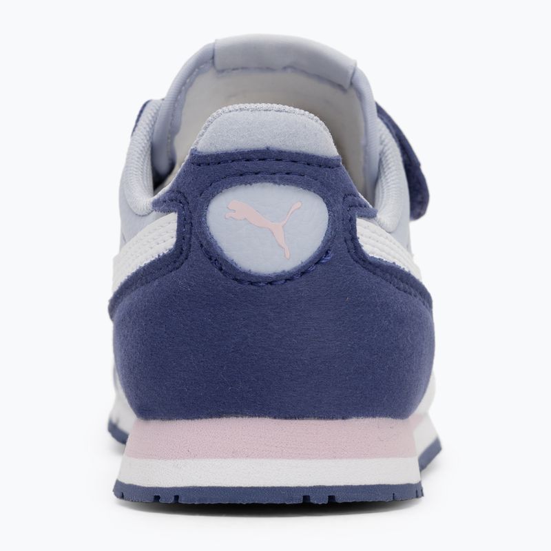 PUMA Cabana Racer SL 20 V PS hűvös időjárás/puma fehér/kék kristály/rózsaszín lila junior cipő 6