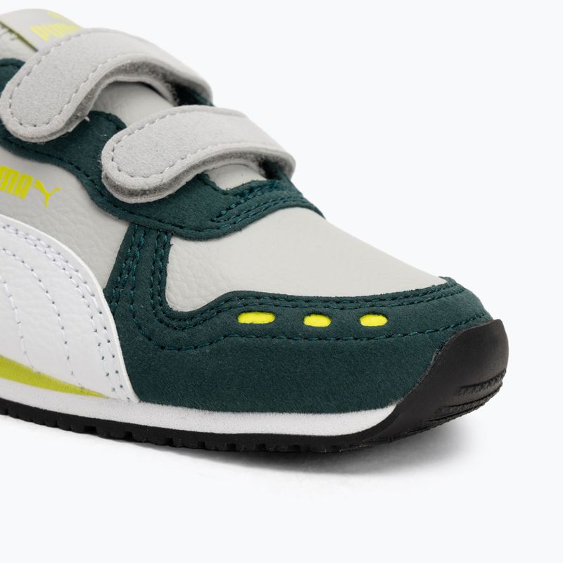 PUMA Cabana Racer SL 20 V Inf gyermek cipő coollightgray/pumawhite/darkmyrtle/limesmash 7