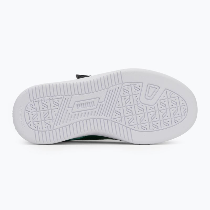 PUMA Caven 2.0 shadow grey/archive green/puma white gyermek cipő 4
