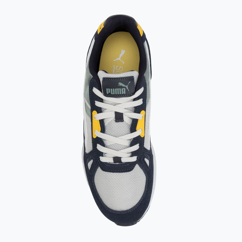 PUMA Graviton Pro férfi cipő tollszürke/puma fehér/új tengerészgyalogság/zöld hold 5