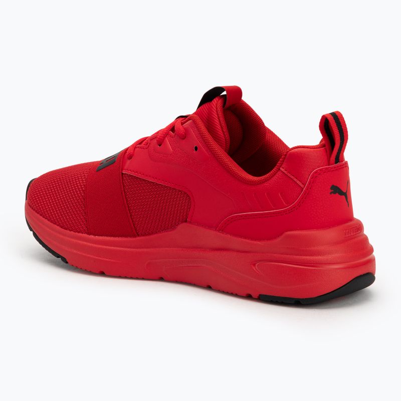 PUMA Softride Wired 2 cipő puma piros/puma fekete 3