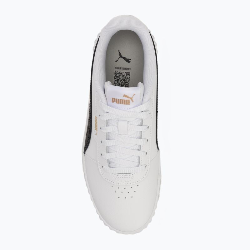 Női cipő PUMA Carina 3.0 puma fehér/puma fekete/puma arany 5