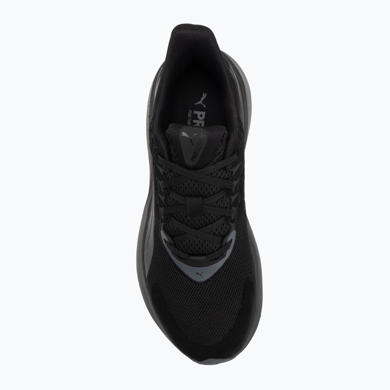 PUMA Pulse Pro puma fekete/lepényszürke futócipő 5