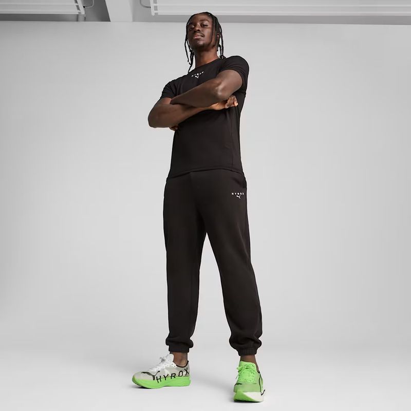 Férfi nadrág PUMA x HYROX Fleece fekete 6