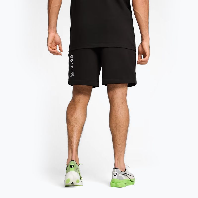 Férfi edzőshort PUMA x HYROX fekete 2