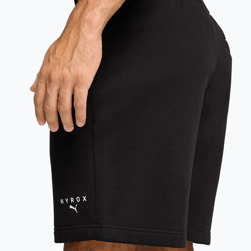 Férfi edzőshort PUMA x HYROX fekete 4