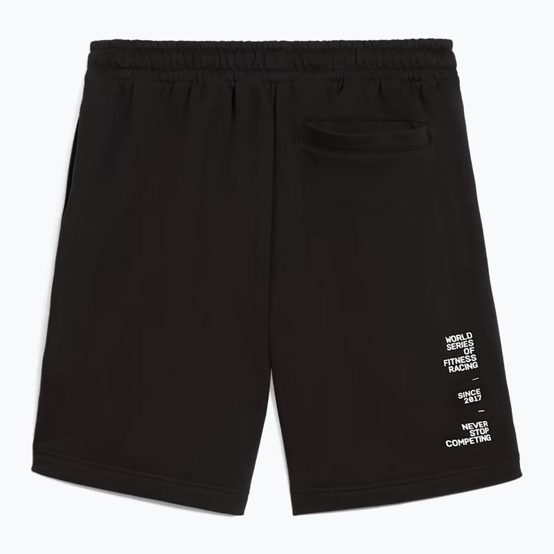 Férfi edzőshort PUMA x HYROX fekete 6