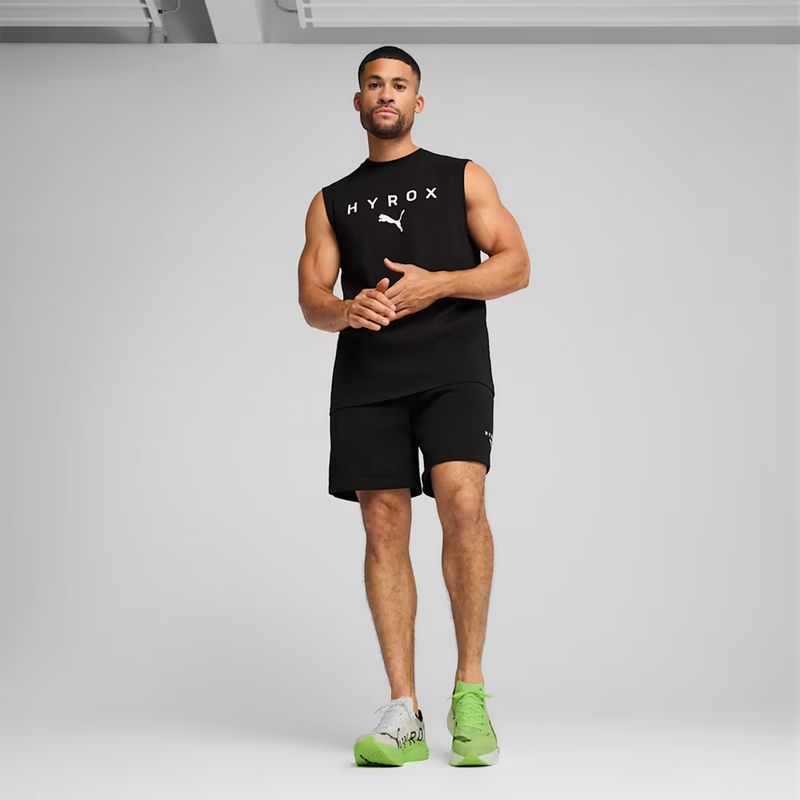 Férfi edzőshort PUMA x HYROX fekete 7