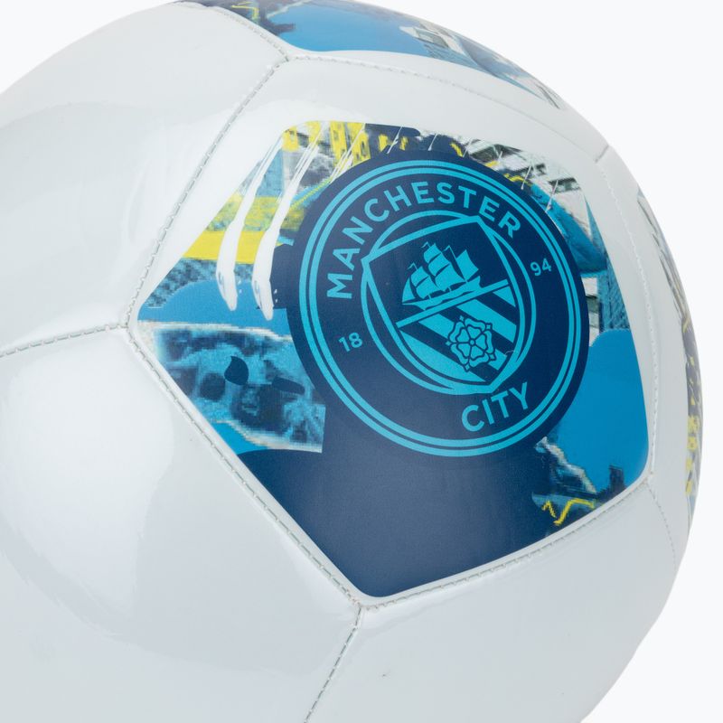 PUMA MCFC ftblNRGY égszínkék/világos aqua 5. méretű labdarúgás 3