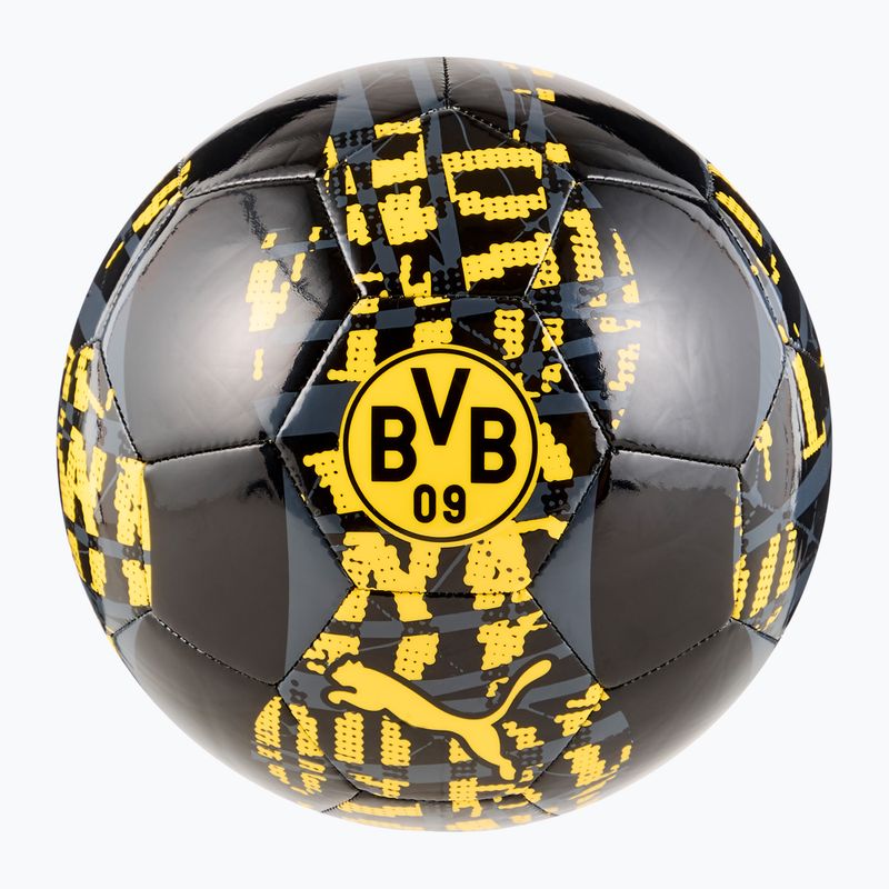 PUMA BVB PreMatch labdarúgó puma fekete/gyorsabb sárga méret 5