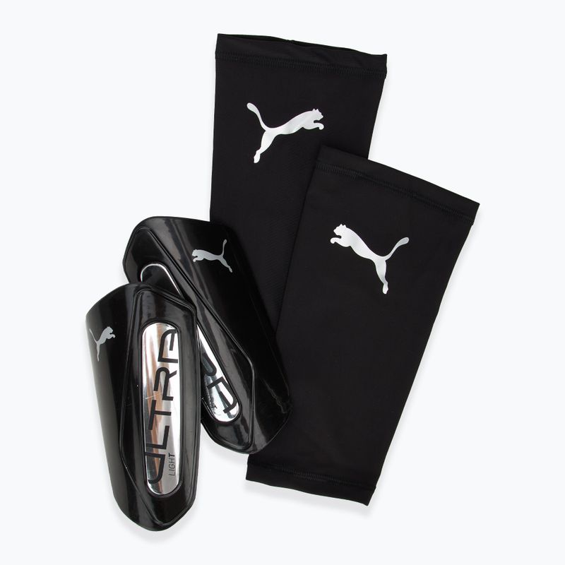PUMA Ultra Light Sleeve sípcsontvédő puma fekete/puma ezüst