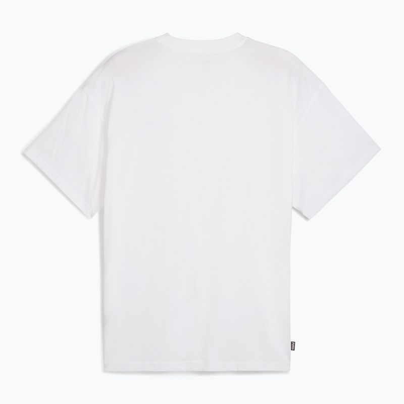 Férfi kosárlabdamez PUMA Jaws Core Tee II puma fehér 2