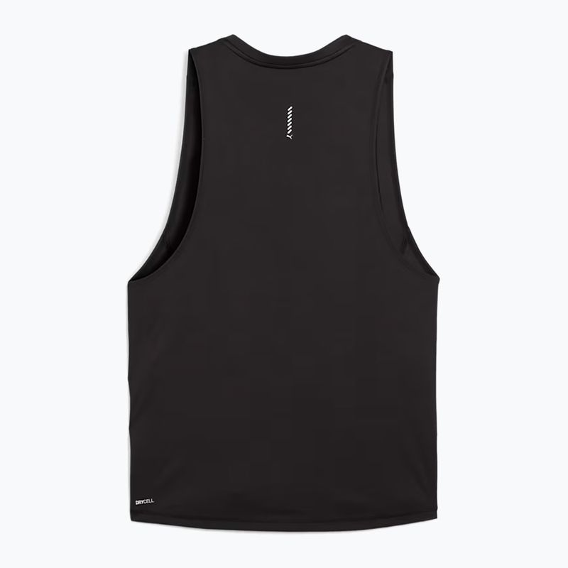 Férfi PUMA Velocity Tank Poly futó póló puma fekete 2