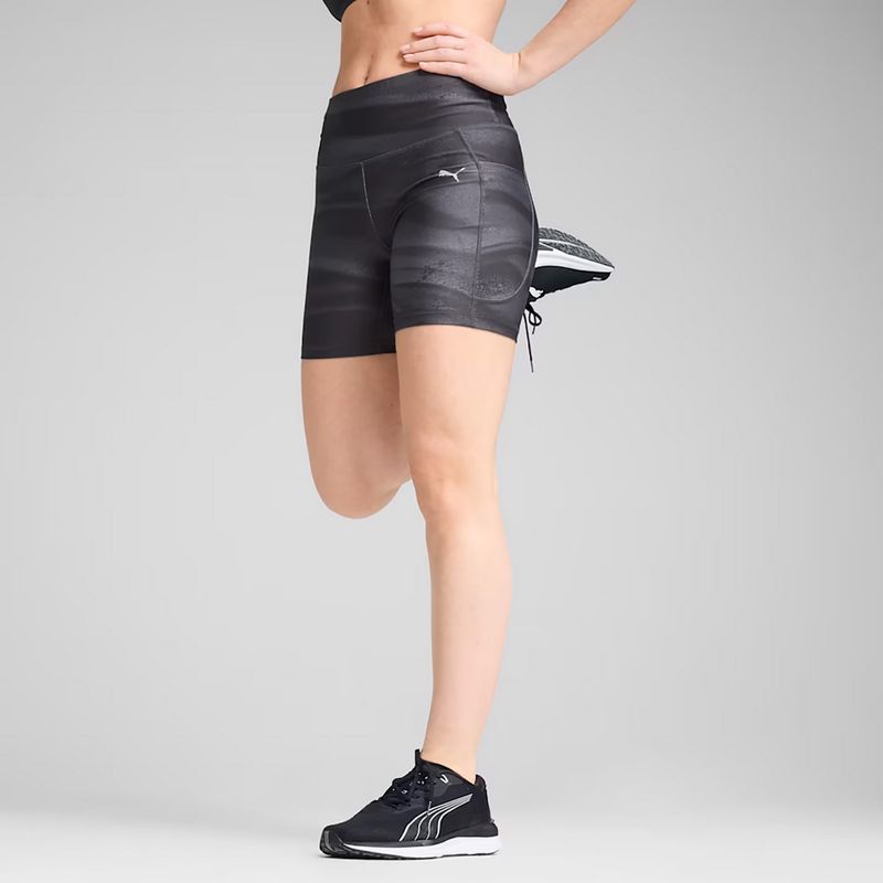 Női futónadrágok Puma Run Velocity 5" AOP Tight puma fekete 3