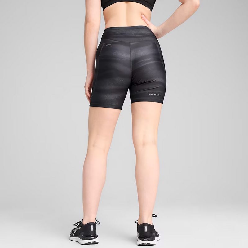 Női futónadrágok Puma Run Velocity 5" AOP Tight puma fekete 5