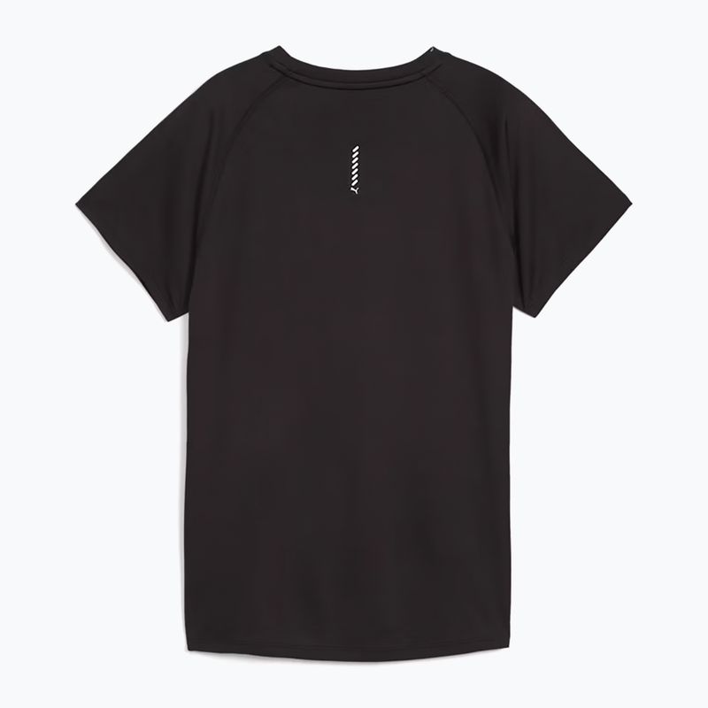 Női futópóló PUMA Run Velocity Tee Poly puma fekete 2