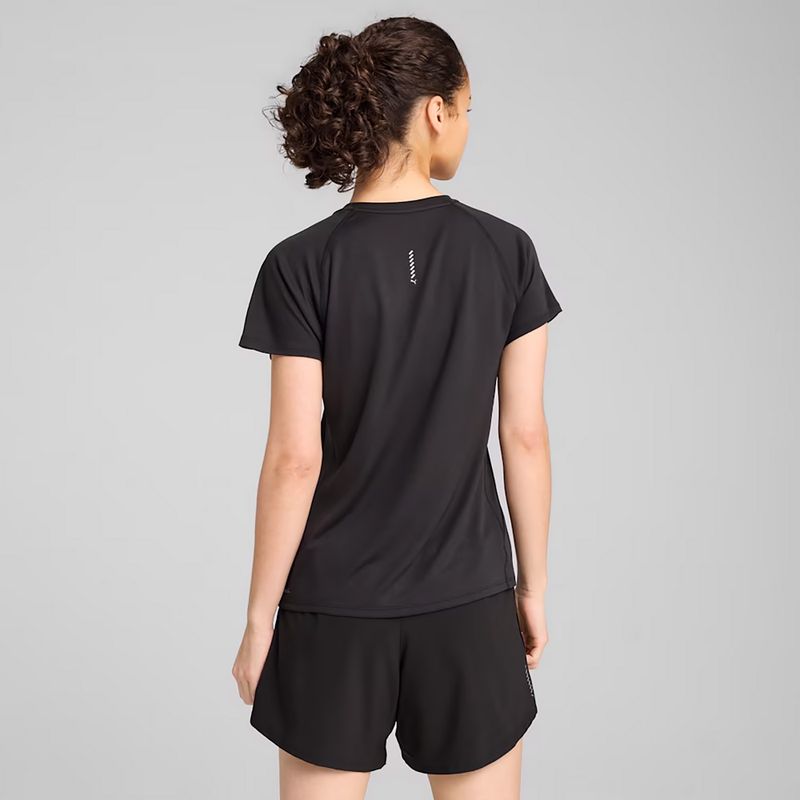 Női futópóló PUMA Run Velocity Tee Poly puma fekete 5