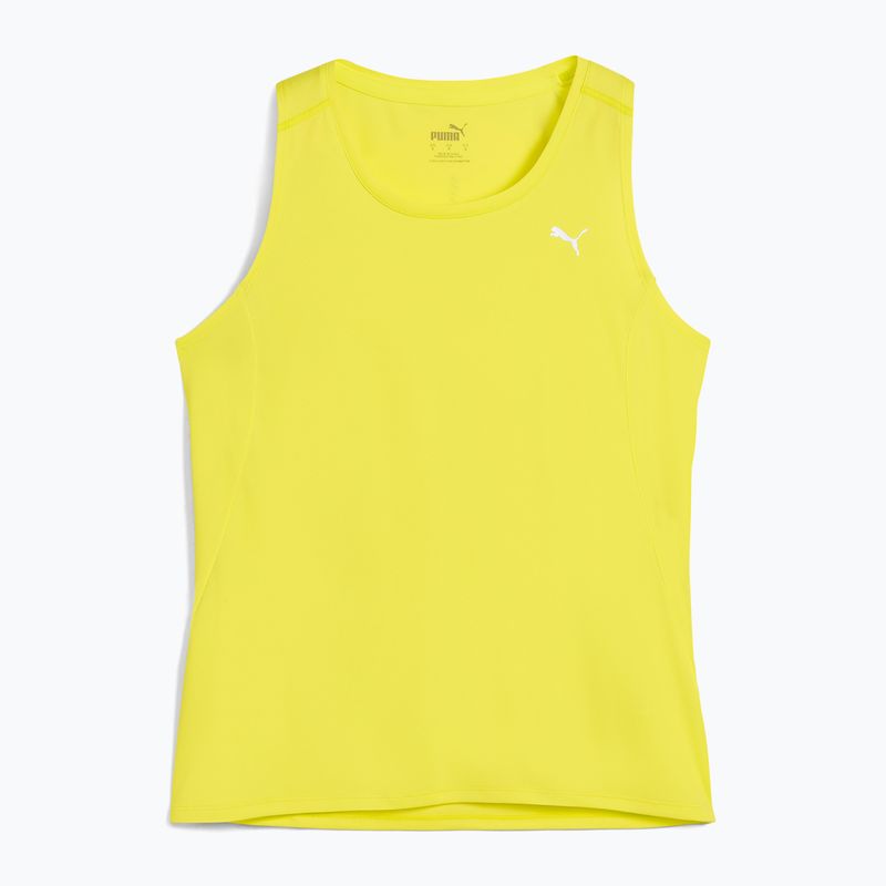 Női futópóló PUMA Run Velocity Tank Poly lemon sherbert citromsárga póló