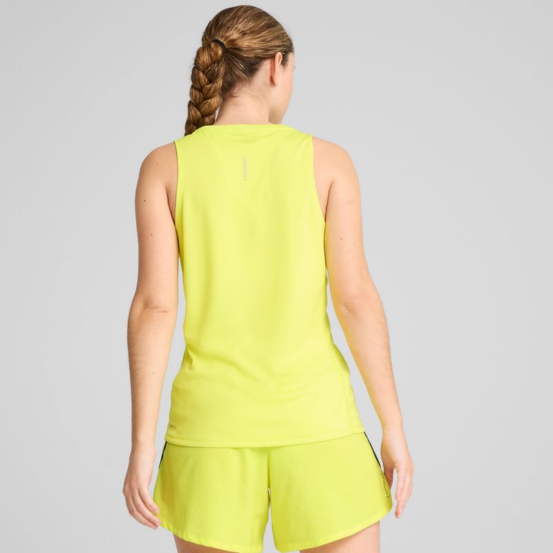Női futópóló PUMA Run Velocity Tank Poly lemon sherbert citromsárga póló 4