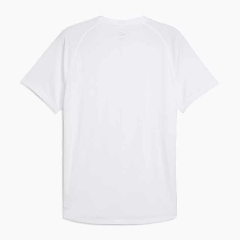 Férfi futópóló PUMA Run Velocity Tee Poly puma fehér 2