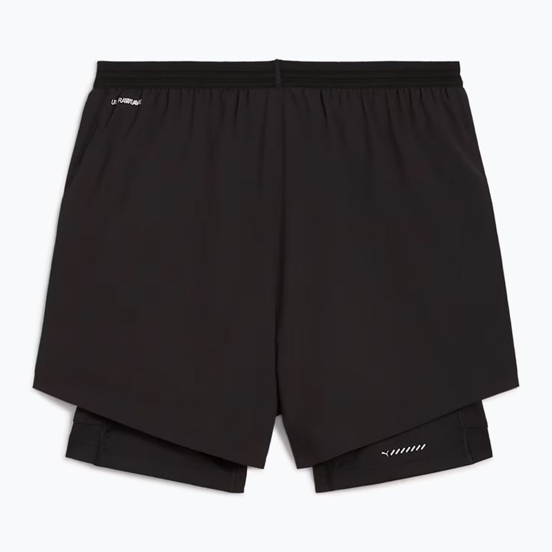 Férfi Puma Run Ultrawave 2IN1 5" futó rövidnadrág puma fekete 2