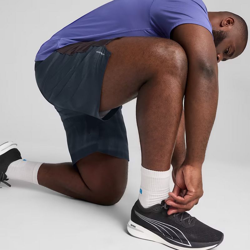 Férfi futónadrág PUMA Run Velocity AOP 7" puma fekete 5