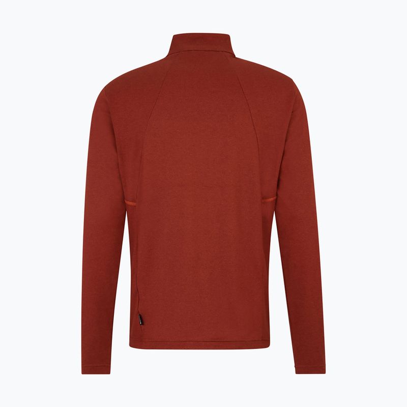 Férfi thermo pulóver ZIENER Jito orange pumpkin 4
