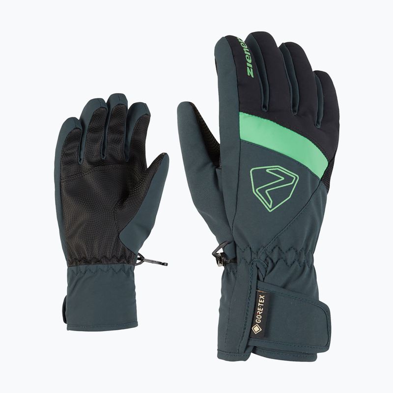 Gyerek síkesztyű ZIENER Leif GTX dark jungle 6