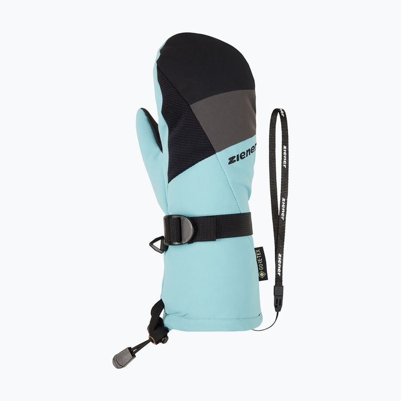 Gyerek síkesztyű ZIENER Lanic GTX + Gore Plus Warm Mitten river blue 8