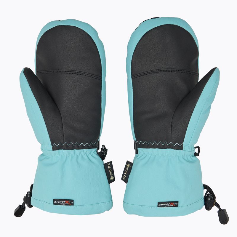 Gyerek síkesztyű ZIENER Lanic GTX + Gore Plus Warm Mitten river blue 2