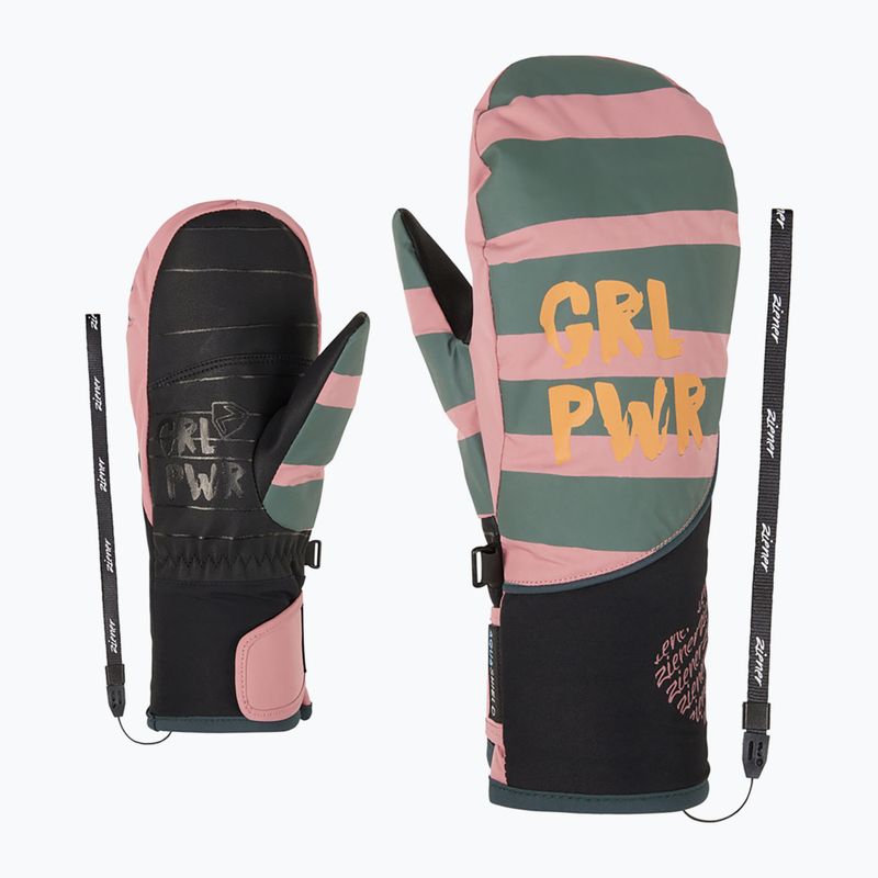 Gyerek síkesztyű ZIENER Liwani Aquashield PR Mitten rose blossom 7