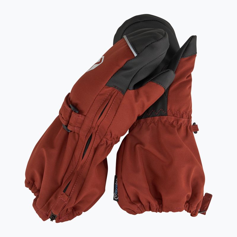 Gyerek síkesztyű ZIENER Lanup Aquashield AW Minis woody brown