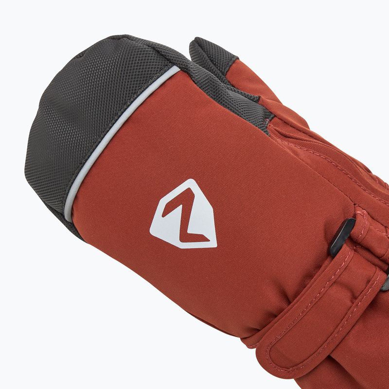 Gyerek síkesztyű ZIENER Lanup Aquashield AW Minis woody brown 4