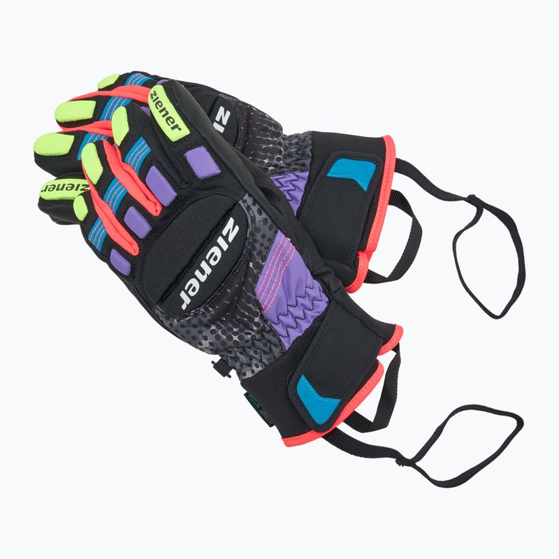 Gyerek síkesztyű ZIENER Luro Aquashield PR multicolor 6