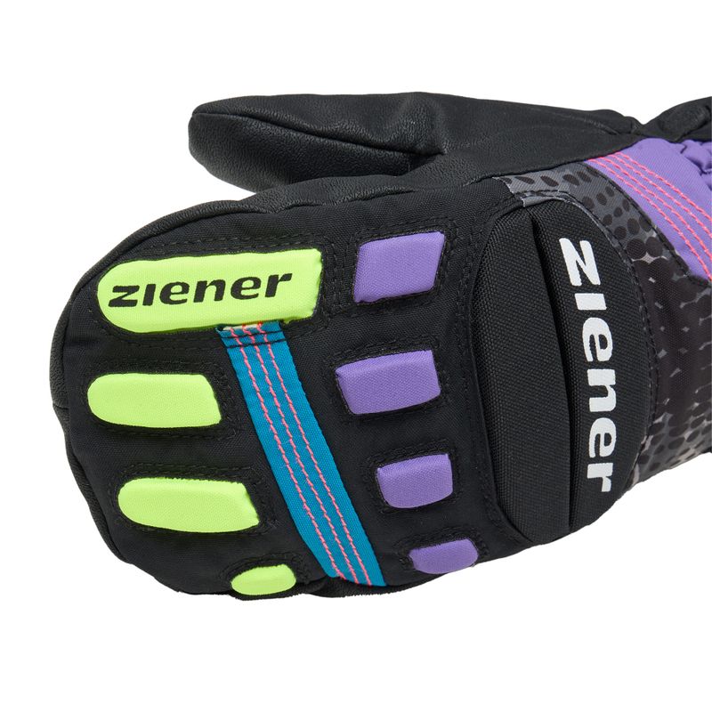Gyerek síkesztyű ZIENER Luron Aquashield PR Mitten multicolor 4