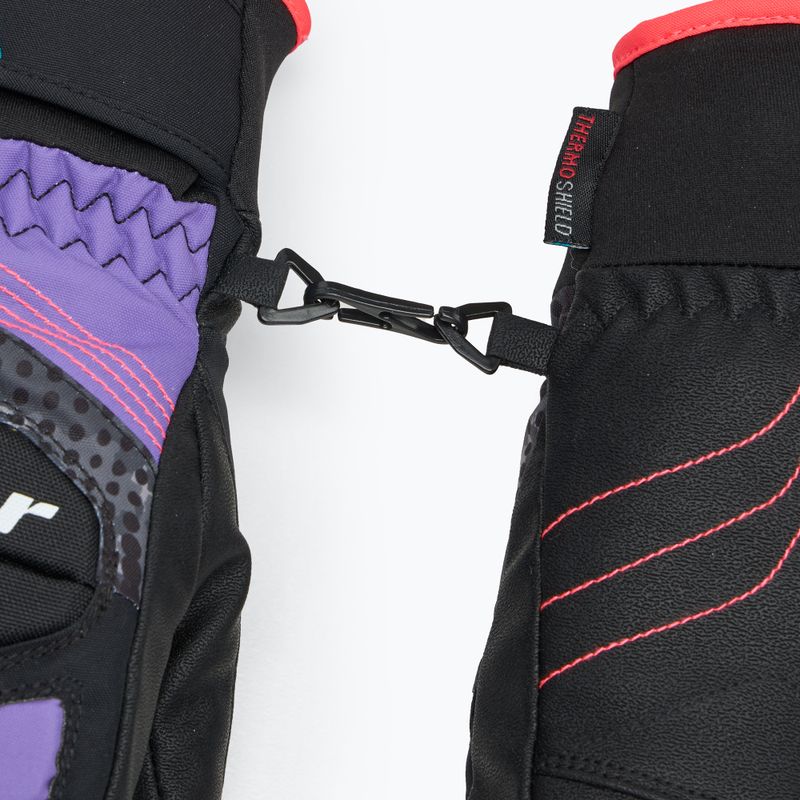 Gyerek síkesztyű ZIENER Luron Aquashield PR Mitten multicolor 5