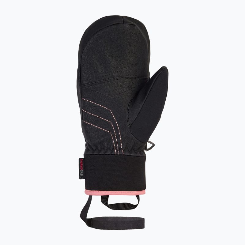 Gyerek síkesztyű ZIENER Luron Aquashield PR Mitten black/pink vani 9