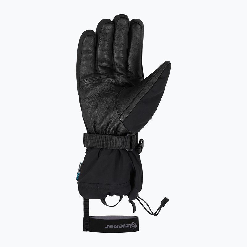 Férfi síkesztyűk ZIENER Gaiku-Z Aquashield AW black 3