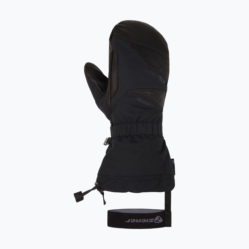 Férfi síkesztyű ZIENER Gaikus Aquashield AW alpine black 8