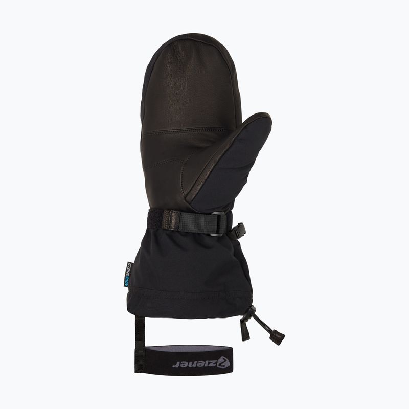 Férfi síkesztyű ZIENER Gaikus Aquashield AW alpine black 9