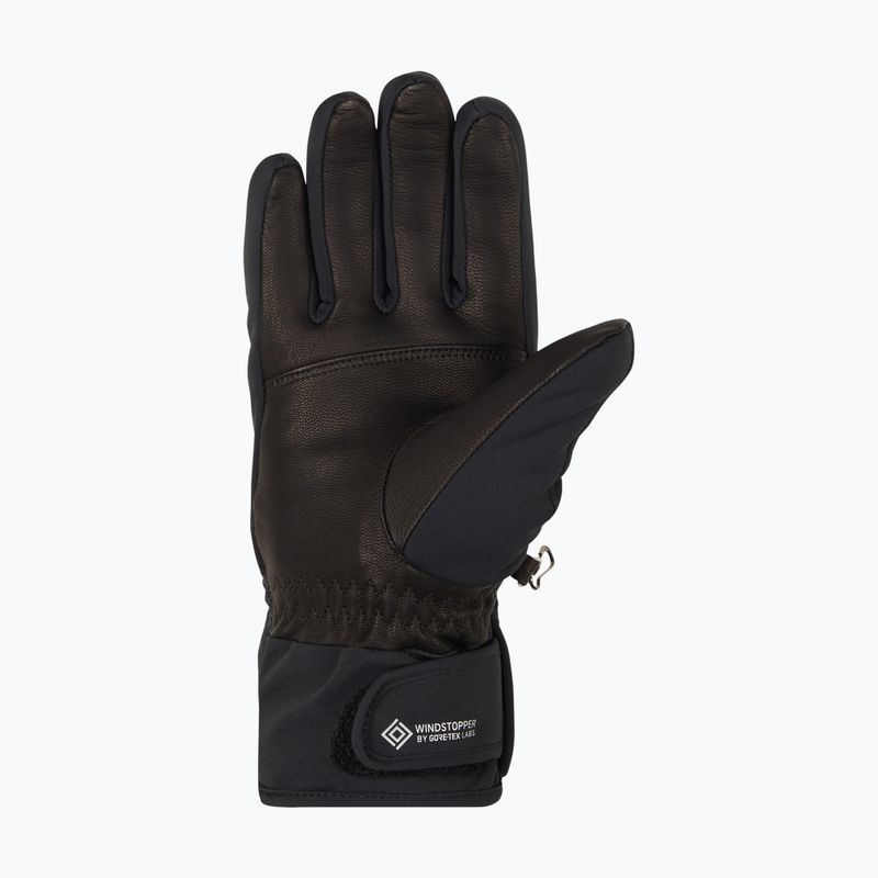 Női síkesztyű ZIENER Karoi WS PR black/rose metallic 8