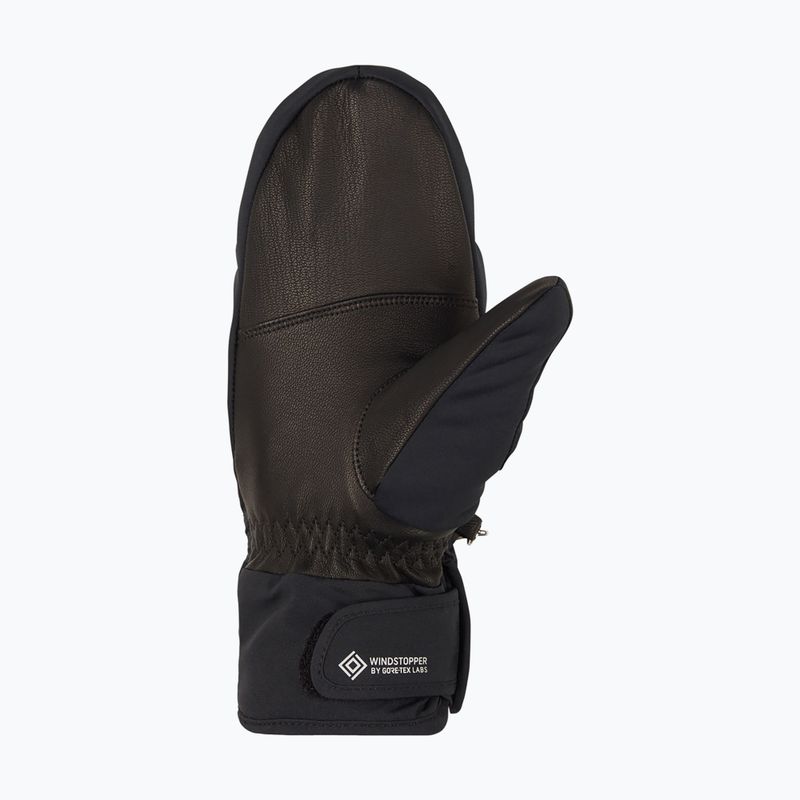 Női síkesztyű ZIENER Karoia WS PR Mitten black/rose metallic 9