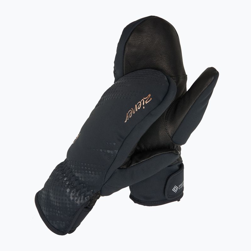 Női síkesztyű ZIENER Karoia WS PR Mitten black/rose metallic