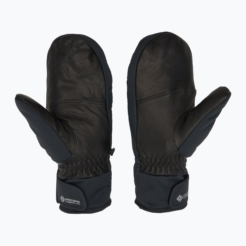Női síkesztyű ZIENER Karoia WS PR Mitten black/rose metallic 2