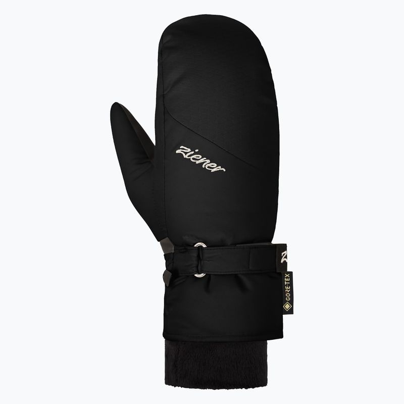 Női síkesztyű ZIENER Klairo-Z GTX+Gore Plus Warm Mitten black 2