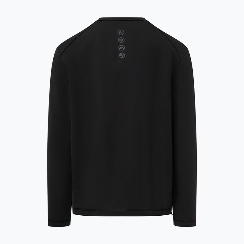 Férfi termoaktív pulóver BOGNER FIRE+ICE Alejo 1/4 Zip black 2