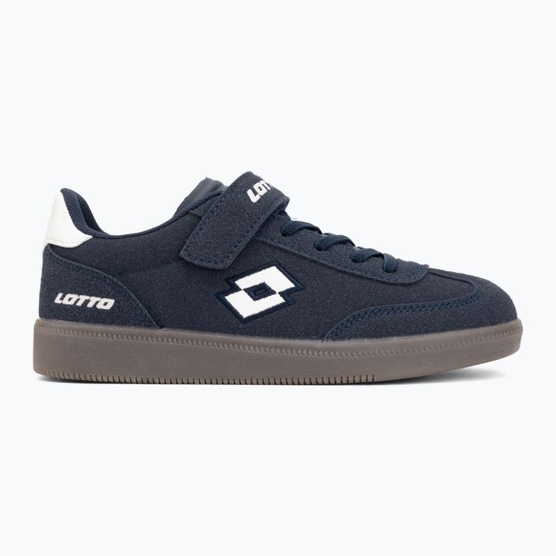 Gyerekcipők Lotto Vintal SC Kids navy/white 2