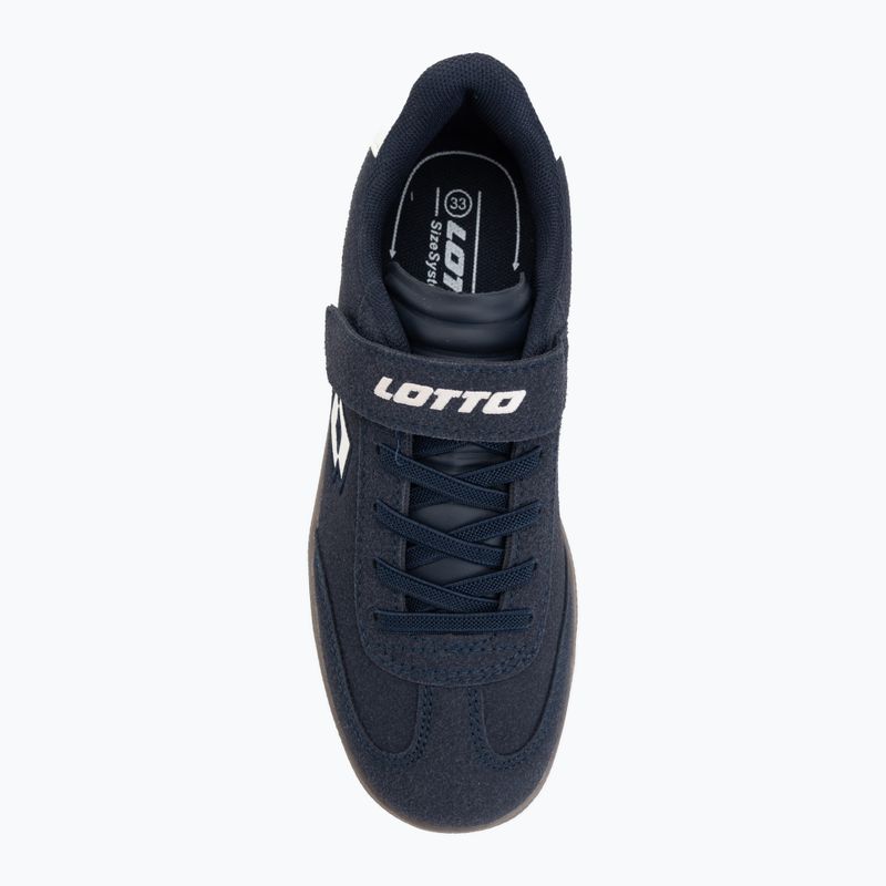 Gyerekcipők Lotto Vintal SC Kids navy/white 5